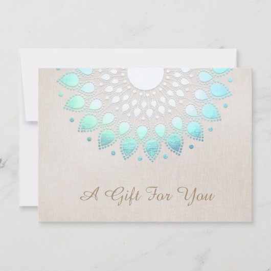 Elegant Lotus Salon en Spa Cadeaubon (Voorkant)