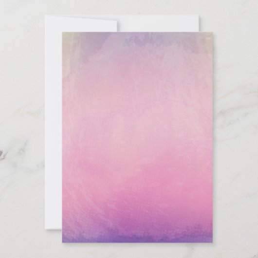 Elegant Lotus Waterverf Wedding Rehearsal Dinner Kaart (Achterkant)