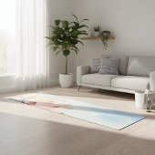 Elegant Lotus Yoga Mat – Minimal & Serene Design