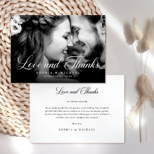 Elegant Love and Bedankt Wedding Photo