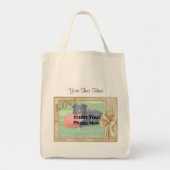 Elegant Love and Bow Design Photo Tote Bag (Voorkant)