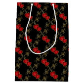 Elegant Love Hearts - Valentijn Medium Cadeauzakje (Achterkant)