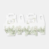 Elegant Love is Sweet Greenery Wedding Bedankdoosjes (Uitgevouwen)