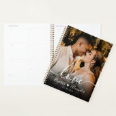 Elegant Love Script Photo Wedding Planner (Display)