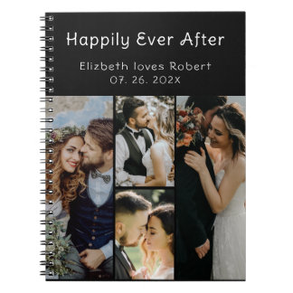 Elegant Love Script Trouwfotoalbum Notitieboek