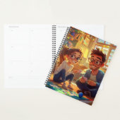 Elegant Love Script Wedding Photo Album Multomap Planner (Display)