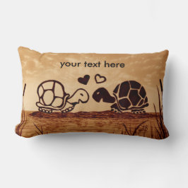 Elegant LOVE-thema op maat gemaakte lendenkussen Kussen