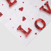 Elegant Love tissuepapier ontwerp (Detail)