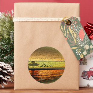 Elegant Love Wedding Stickers