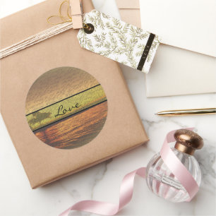 Elegant Love Wedding Stickers