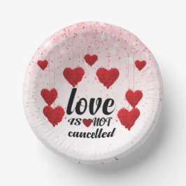 Elegant love you for Valentijnsdag Papieren Kommen