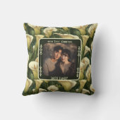 Elegant Lovebird 25e Jubileum Sierkussen (Achterkant)