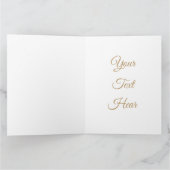 Elegant, Luxe, 10e Jubileum Kaart (Binnen)