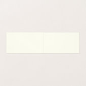 Elegant Luxe Chevron Pattern Gold Trim Visitekaartje (Binnenkant ongevouwen)