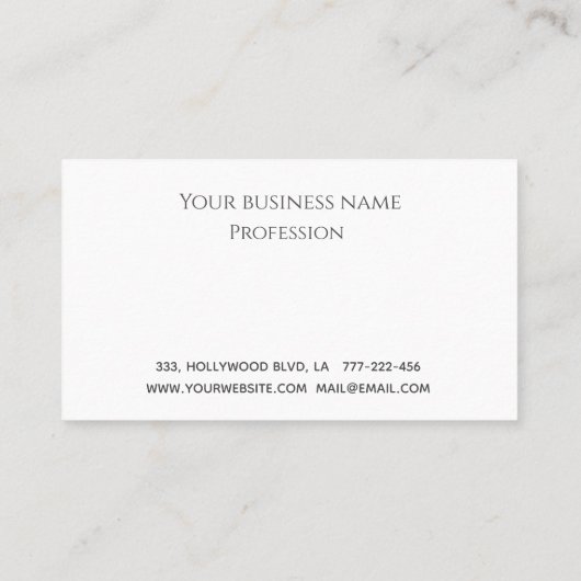 Elegant luxe glittery diamantzweetjes make-up oog klantenkaartje (Achterkant)