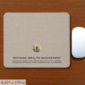 Elegant Luxe Goud Logo Muismat