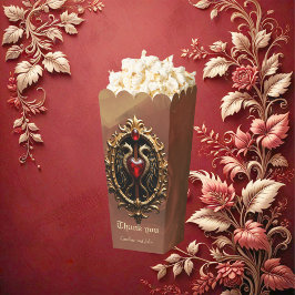 Elegant luxe hart embleem. bedankdoosjes