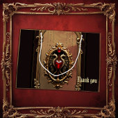 Elegant luxe hart embleem. groot cadeauzakje