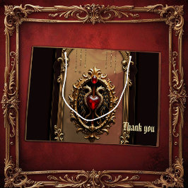 Elegant luxe hart embleem. groot cadeauzakje