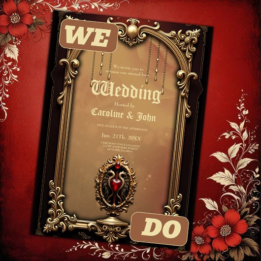 Elegant luxe hart embleem. kaart