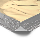 Elegant luxe lijst op maat poster (Hoek)