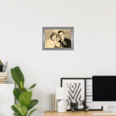 Elegant luxe lijst op maat poster (Thuiskantoor)