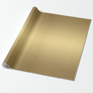 Elegant Luxe Metallic Gold Cadeaupapier