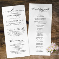 Elegant Luxe Script Lettertype Eenvoudig huwelijks