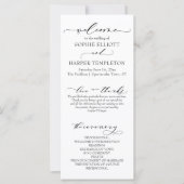 Elegant Luxe Script Lettertype Eenvoudig huwelijks (Voorkant)