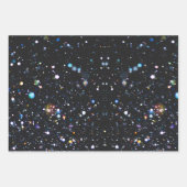 Elegant luxe sterren en spetters inpakpapier vel (Voorkant 2)