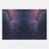 Elegant luxe sterren en spetters inpakpapier vel (Voorkant)