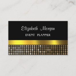 Elegant luxe stijlvol, Faux Gold, Glittery Visitekaartje