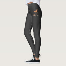 Elegant Luxury Black en Gold Leggings