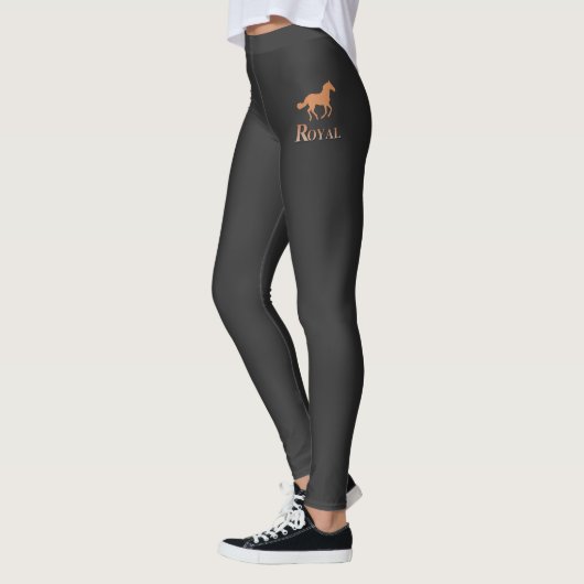 Elegant Luxury Black en Gold Leggings (Links)