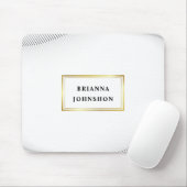 Elegant Luxury Boutique White Gold Muismat (Met muis)