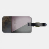 Elegant Luxury Colorful Leather Kijk uit Bagagelabel (Achterkant horizontaal)