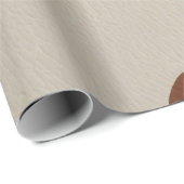 Elegant Luxury Faux Cow Leather Popular Collection Cadeaupapier (Rol Hoek)