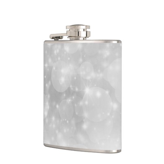 Elegant Luxury Faux Glitter Bokeh Heupfles (Links)