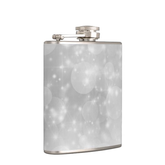 Elegant Luxury Faux Glitter Bokeh Heupfles (Rechts)