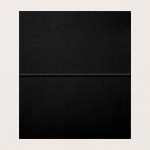 Elegant Luxury Gold Black Wave Visitekaartje (Binnenkant ongevouwen)