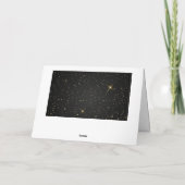 Elegant, Luxury, Gold Glitter, Stars, Graduation C Kaart (Achterkant)