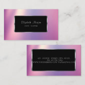 Elegant Luxury Professional, glimmend Visitekaartje (Voorkant / Achterkant)