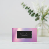 Elegant Luxury Professional, glimmend Visitekaartje (Staand voorkant)