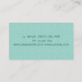 Elegant Luxury Professional Glittery Visitekaartje (Achterkant)