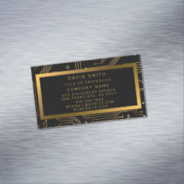 Elegant Luxury Professional Magnetisch Visitekaartje