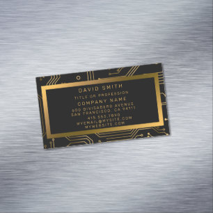 Elegant Luxury Professional Magnetisch Visitekaartje