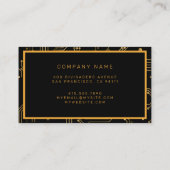 Elegant Luxury Professional Visitekaartje (Achterkant)