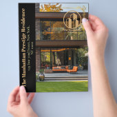 Elegant Luxury Real Estate Photo Property Listing  Flyer (Hand)