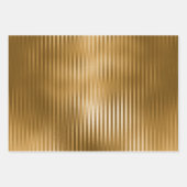 Elegant Luxury  Red Green Gold Kerstmis Inpakpapier Vel (Voorkant)