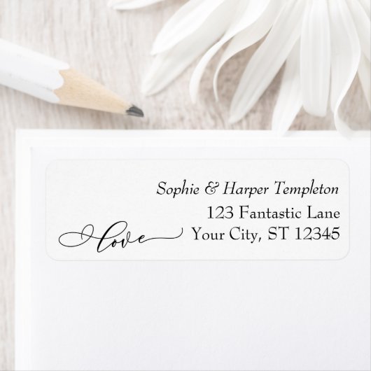 Elegant Luxury Script Font Simple Typography Love Etiket (Insitu)